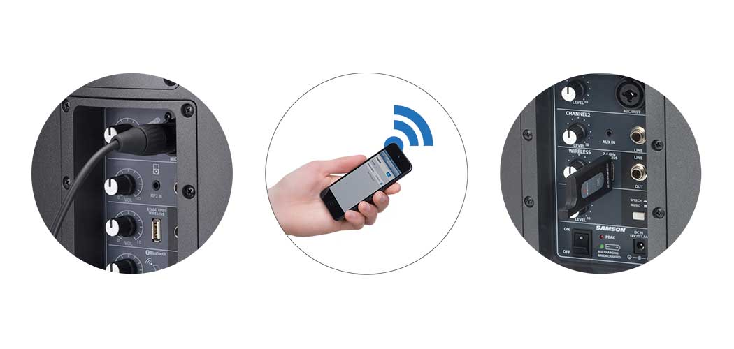 Expedition XP106/XP106w Connections