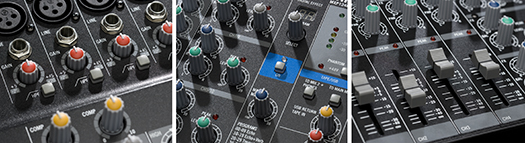 MXP124FX Knobs/Faders