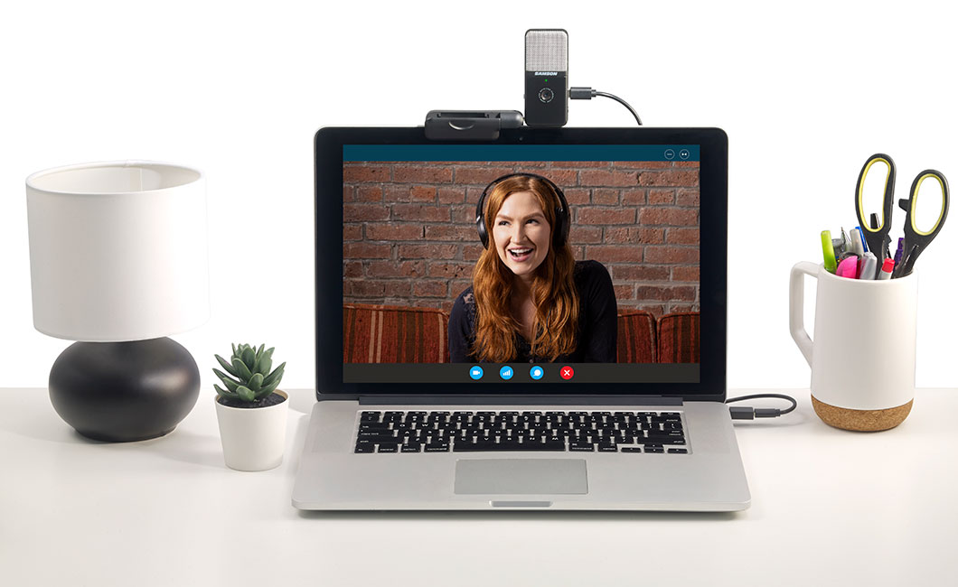 Go Mic Video in Use on laptop